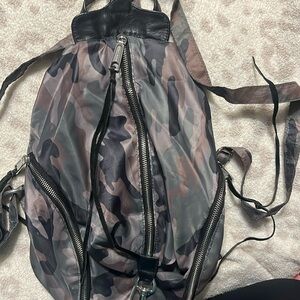 Rebecca Minkoff small canvas backpack